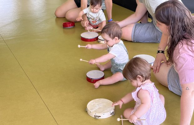 El curs d’Iniciació Musical per a xiquets i xiquetes de 0 a 3 anys posa fi a la seua programació d’este curs