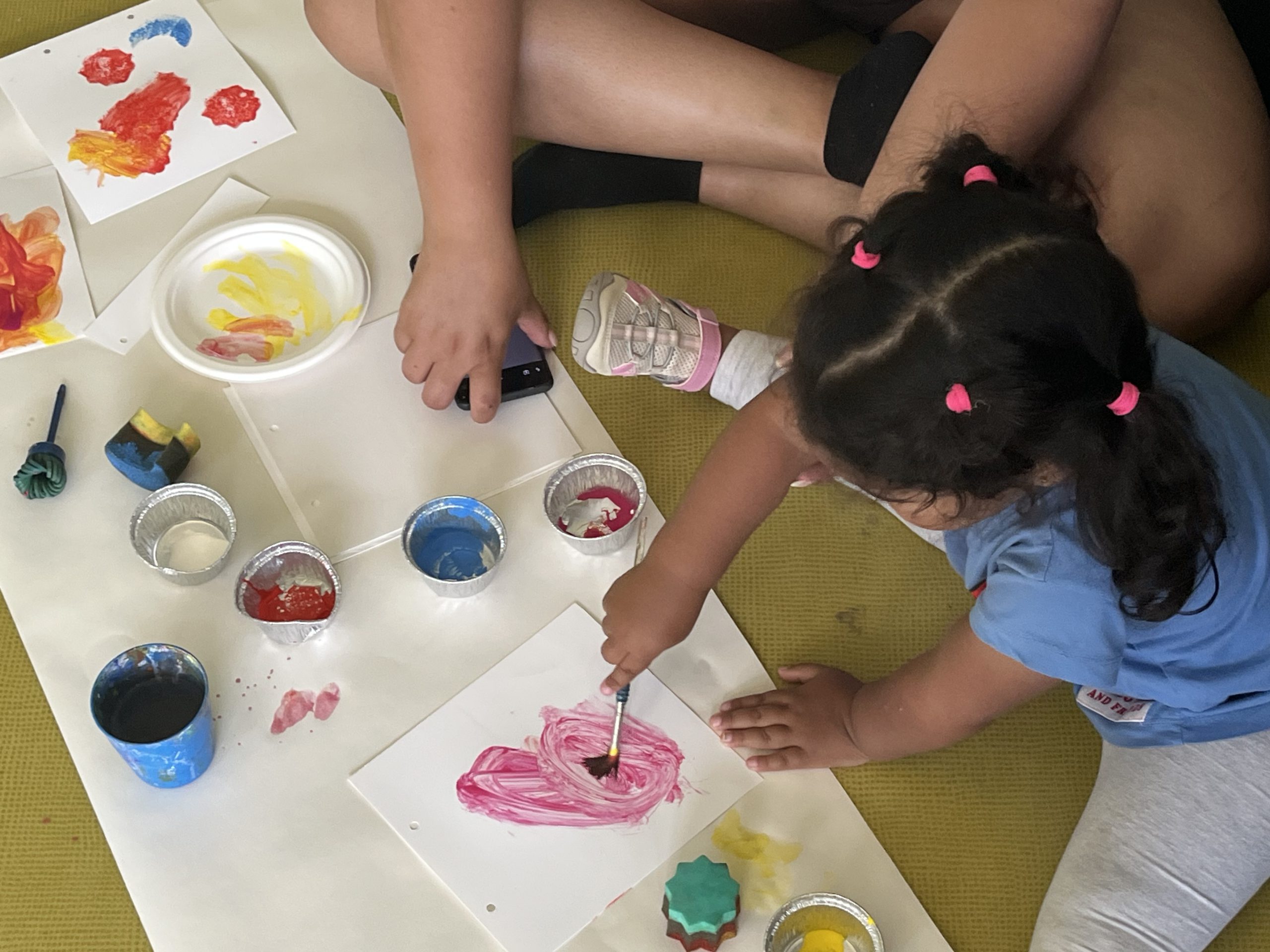 Finalitzen amb gran èxit els tallers d’art per a la primera infància